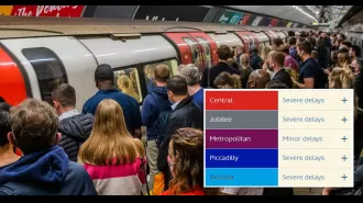 Monday morning commute nightmare as several Tube routes experience delays.