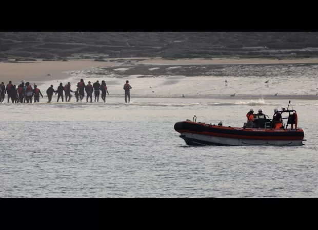 Four people died in a boat accident while attempting to reach the UK as migrants.