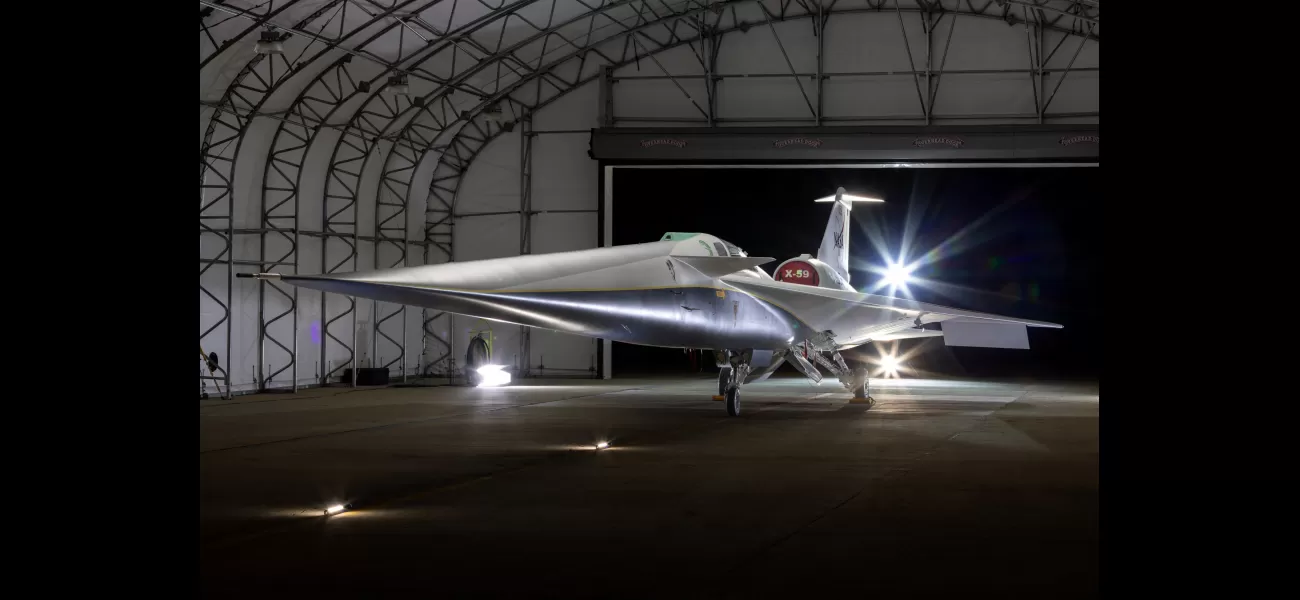 NASA reveals new silent supersonic aircraft capable of traveling between NYC and London in just 3.5 hours.