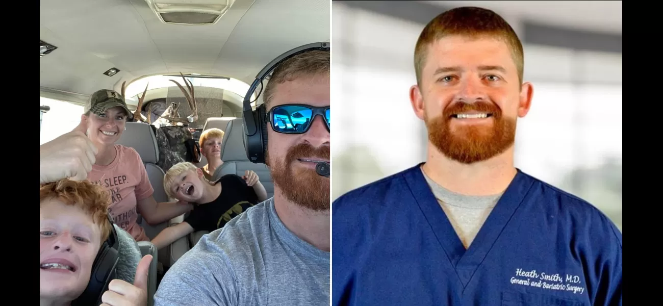 A surgeon and his two young children tragically died in a plane crash.
