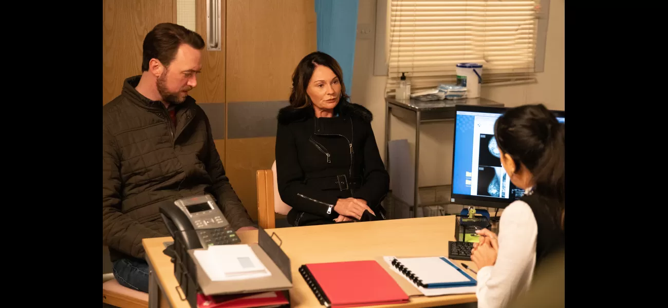 Chas Dingle is devastated when she receives confirmation of her breast cancer diagnosis in Emmerdale.