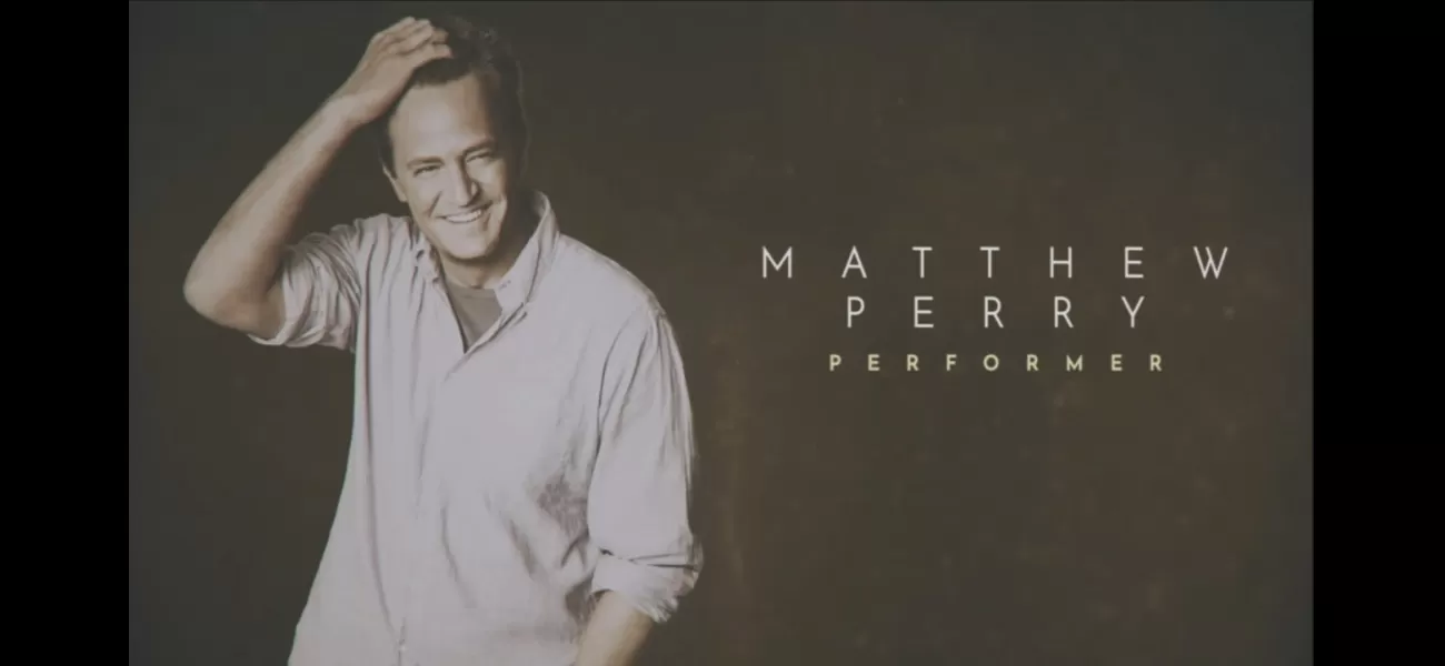 Emmys honor Matthew Perry with emotional Friends tribute, leaving viewers emotional.