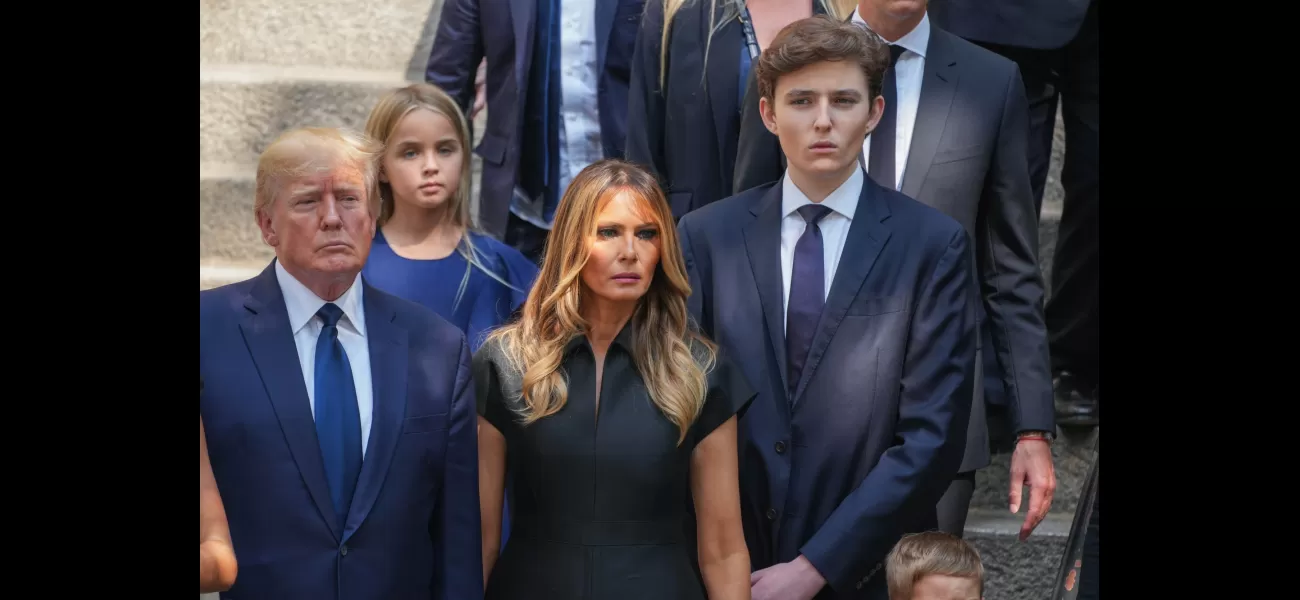 Trump explains why Barron is tall