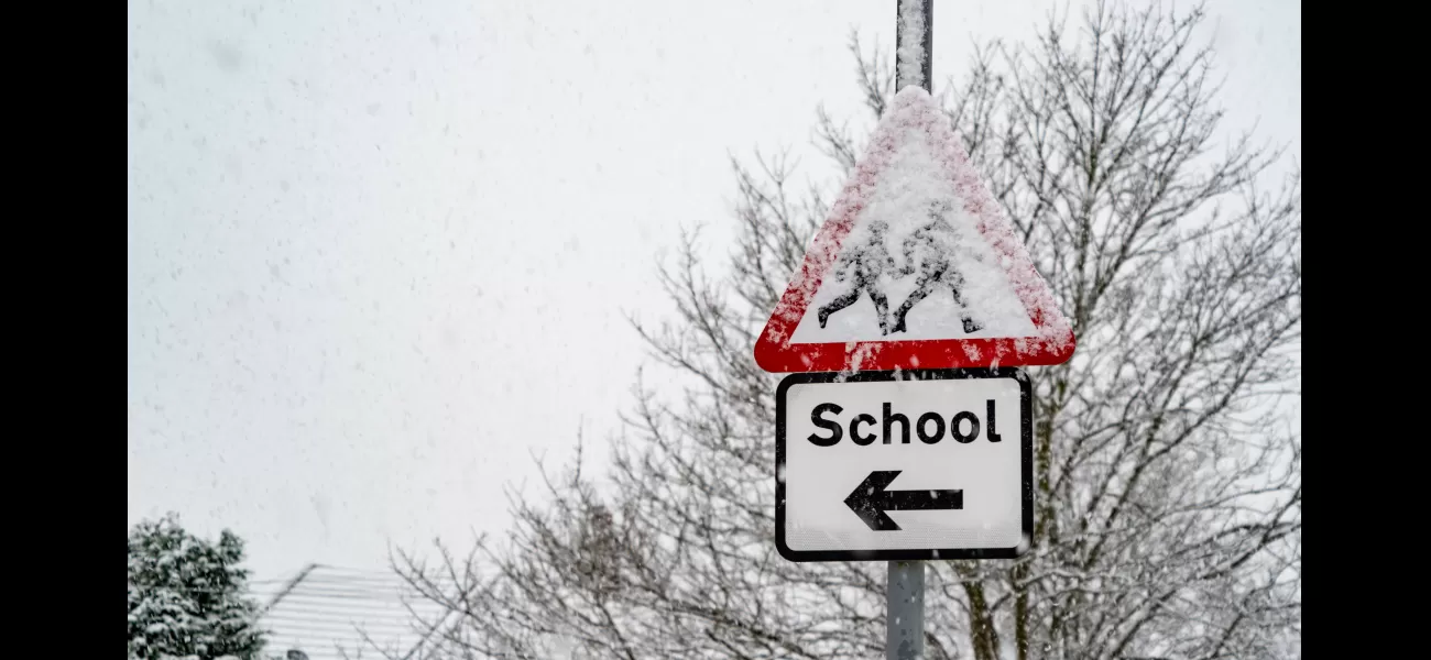 Are schools closed today due to snow? Stay updated on closures for January 17.