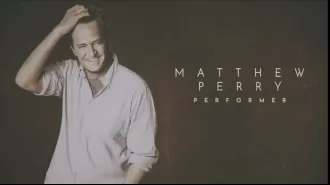 Emmys honor Matthew Perry with emotional Friends tribute, leaving viewers emotional.