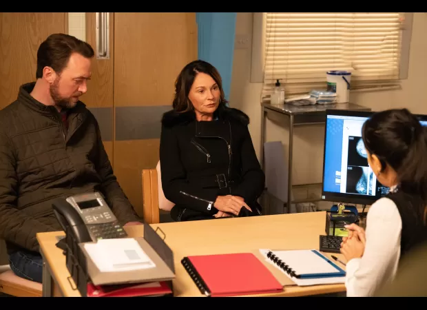 Chas Dingle is devastated when she receives confirmation of her breast cancer diagnosis in Emmerdale.