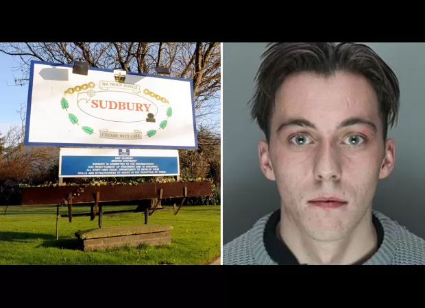 Escaped inmate flees prison and evades authorities.