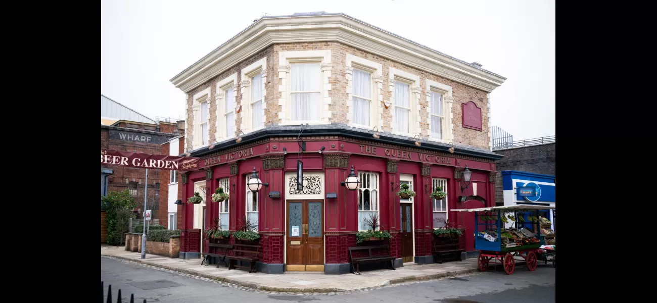 BBC trying to save money by selling EastEnders set.