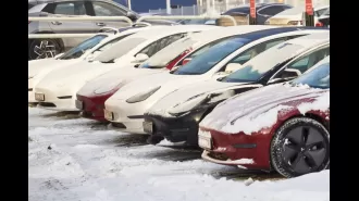 Tesla's charging stations in Chicago have failed due to cold weather, leaving drivers stranded.