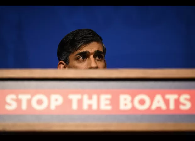 Rishi successfully overcomes Tory opposition to pass contentious Rwanda legislation in Parliament.