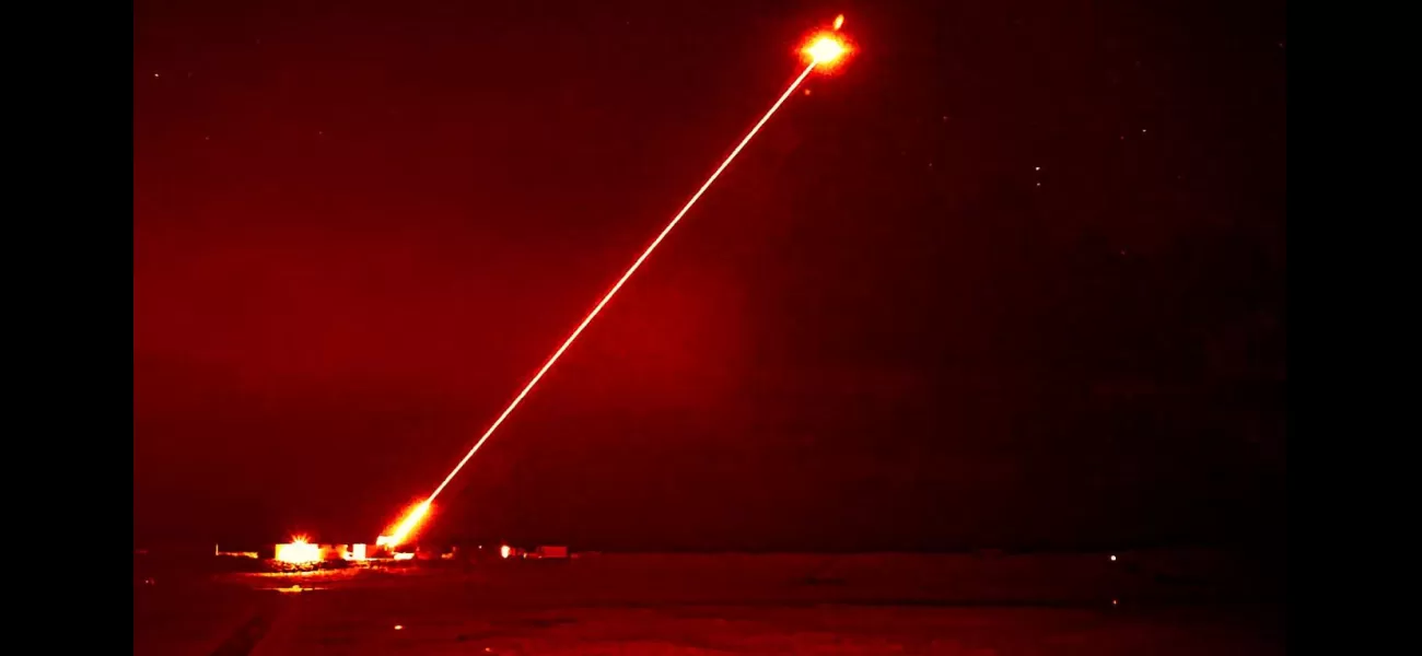 £10 laser weapon successfully shoots drone from sky for first time in military history.