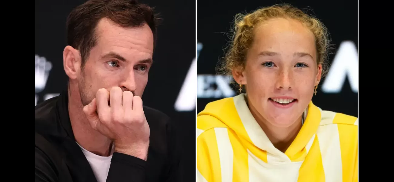 Mirra Andreeva praises Andy Murray and plans to save his tweet as Russian teenager continues successful run at Australian Open.
