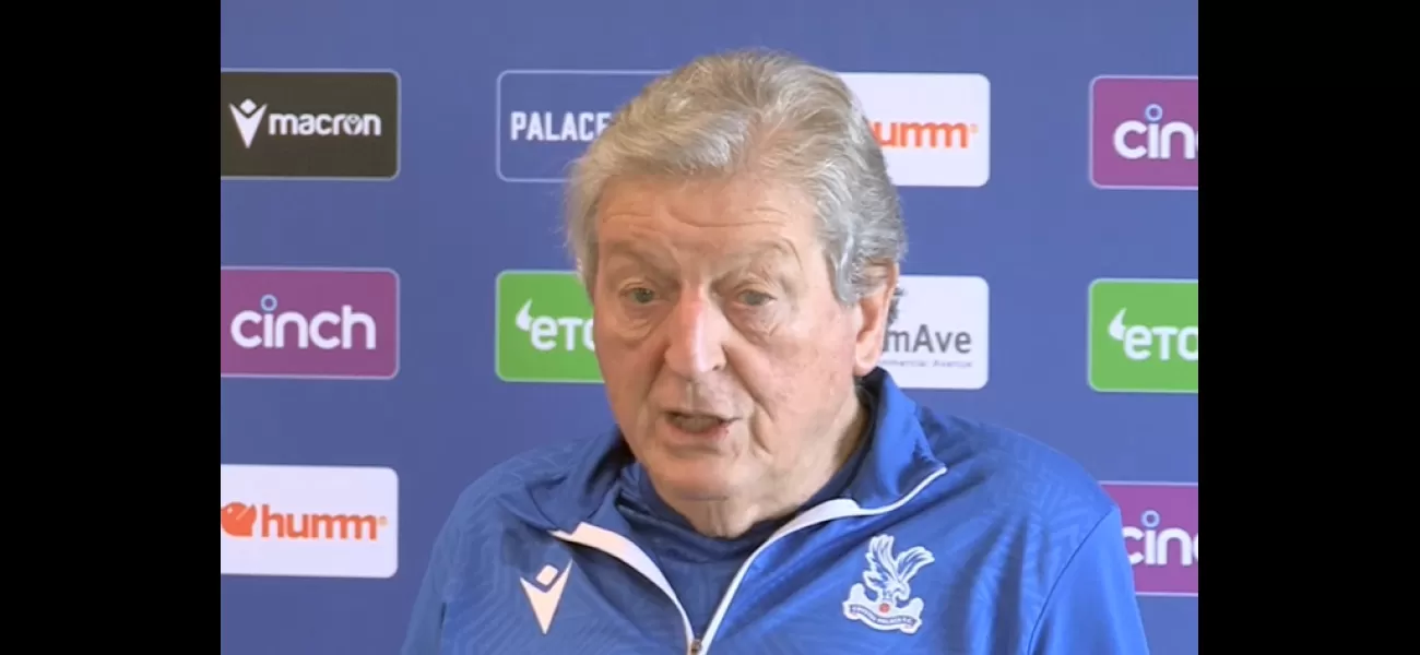 Eberechi Eze's injury status for Arsenal vs Crystal Palace game revealed by manager Roy Hodgson.