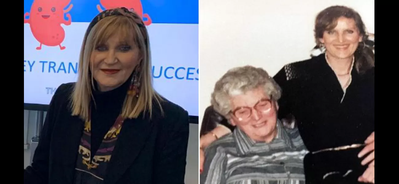 A woman celebrates 50 years since receiving a kidney transplant that has been functioning for 108 years.