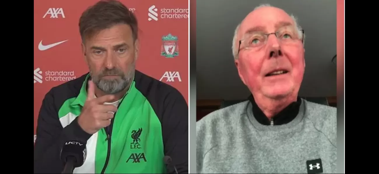 Klopp will fulfill Eriksson's dream of seeing Liverpool succeed.