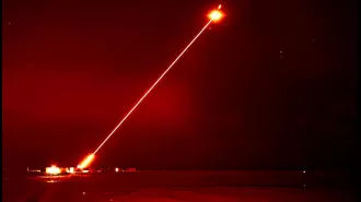 £10 laser weapon successfully shoots drone from sky for first time in military history.
