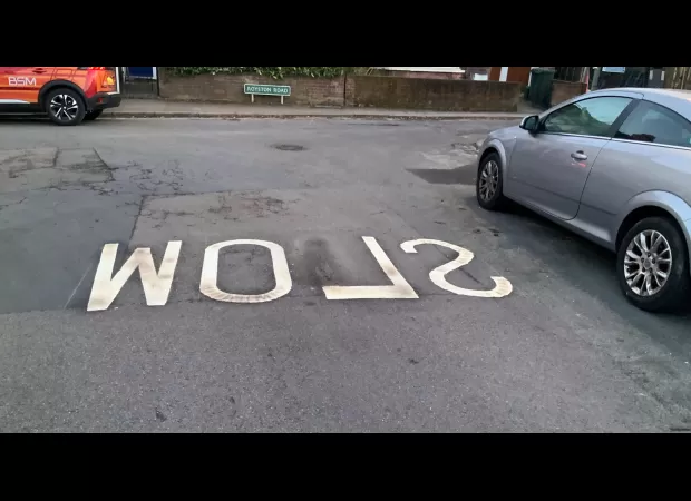 Confusion among residents as highway workers misspell 