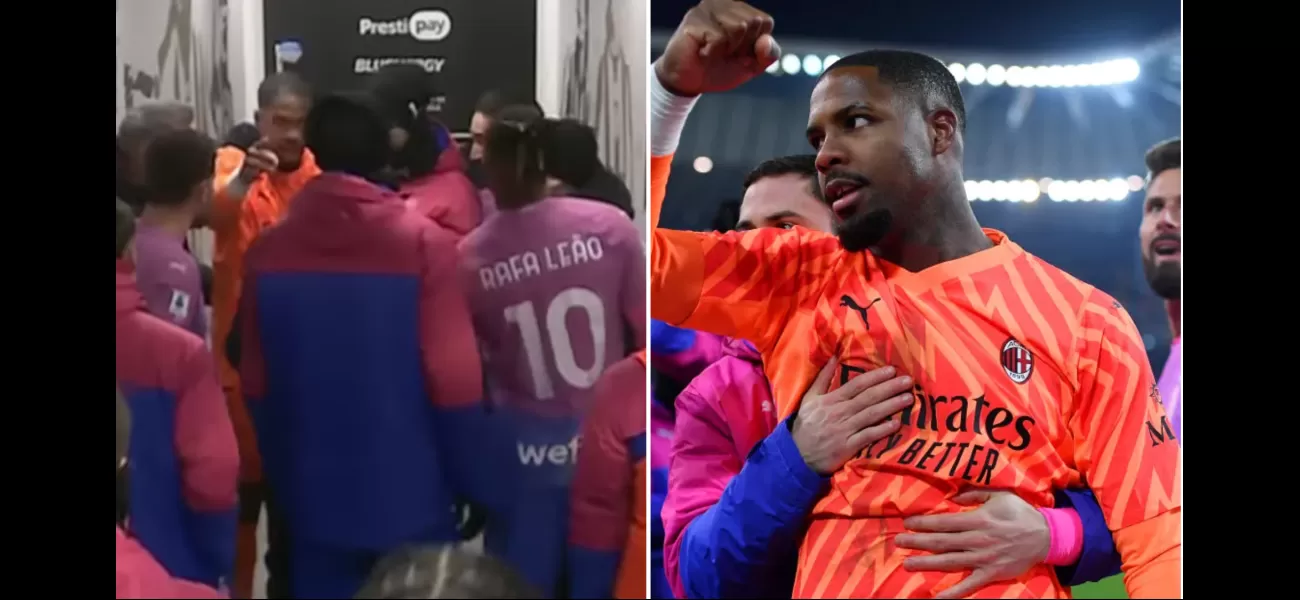 AC Milan's goalkeeper Mike Maignan addresses the incident of walking off the pitch due to racial abuse during the game against Udinese.