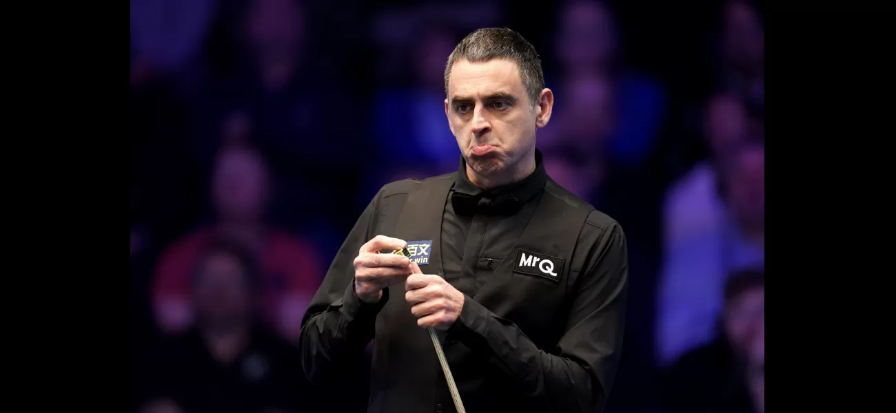 Ronnie O'Sullivan comments on Saudi Arabia's snooker proposal and impressive 167-point break.