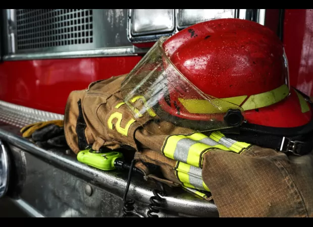 Chicago's black firefighters demand justice in celebration of MLK Day.