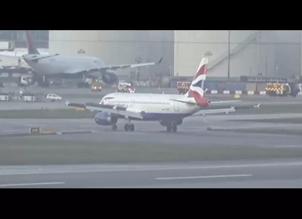 British Airways plane had to make an emergency landing at Heathrow Airport due to fumes in the cockpit.