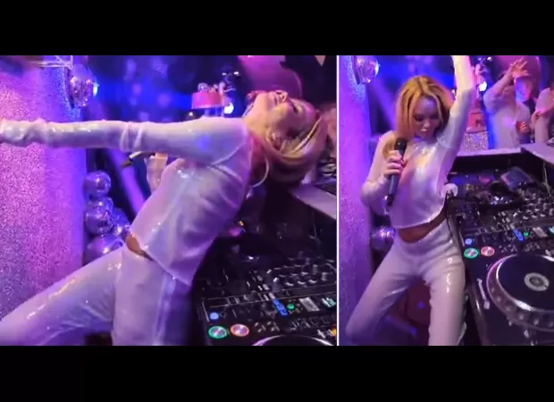 Amanda Holden, 52, excels at her daughter Lexi's 18th birthday celebration.