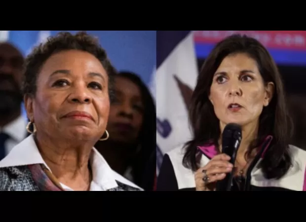 Congresswoman Lee criticizes Nikki Haley for denying America's history of racism.