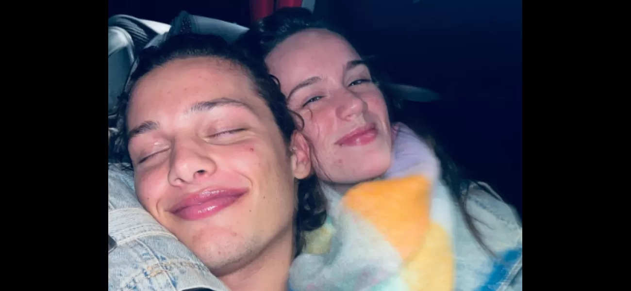 Bobby Brazier and Ellie Leach show affection on Strictly Come Dancing tour.