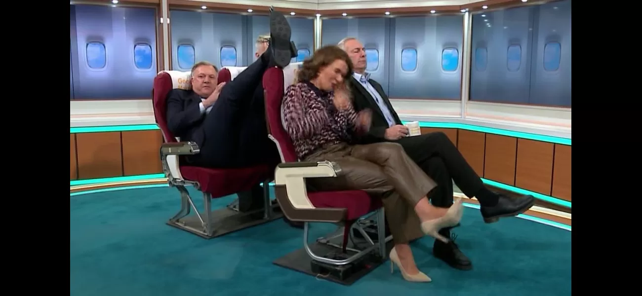 Ed Balls was traumatized after accidentally hitting Susanna Reid on Good Morning Britain.
