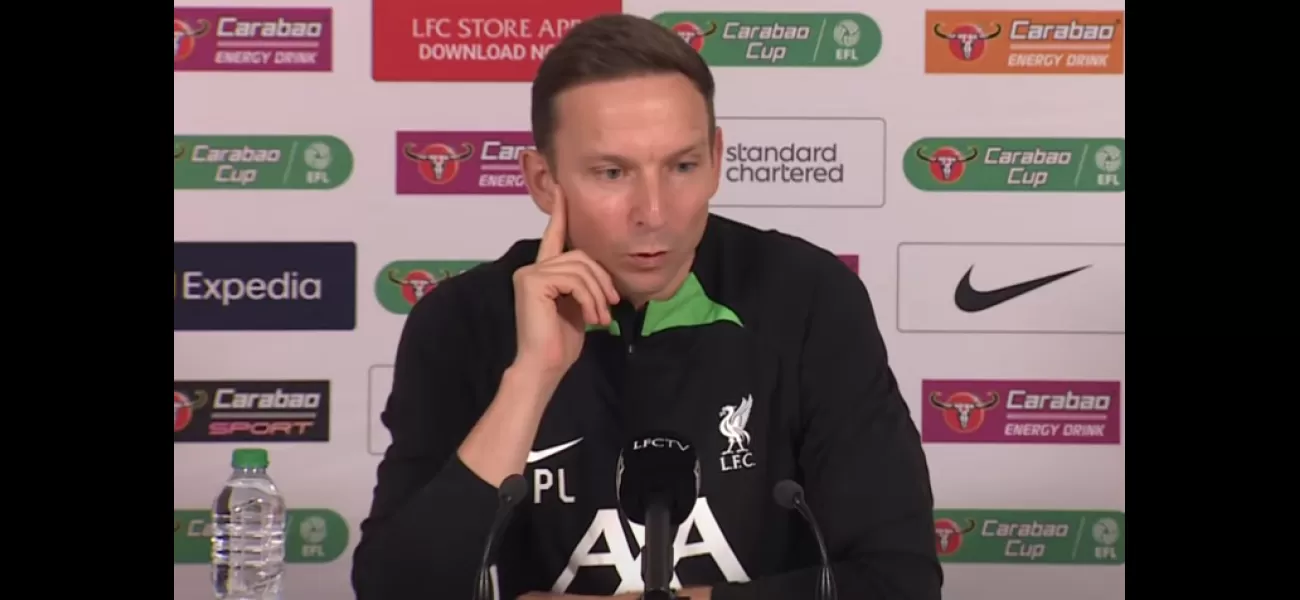 Liverpool coach Pepijn Lijnders stands by the team's decision to play Mohamed Salah despite his injury controversy.