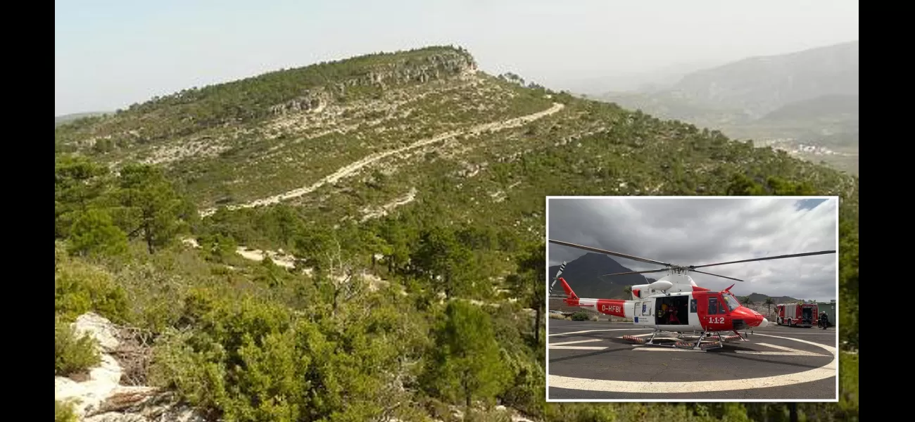 Tourist passes away while hiking in Canary Islands vacation.