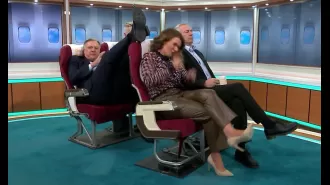 Ed Balls was traumatized after accidentally hitting Susanna Reid on Good Morning Britain.