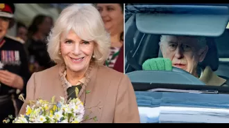 Queen Camilla warns King Charles to take it easy as he prepares for surgery, implying he works too hard.
