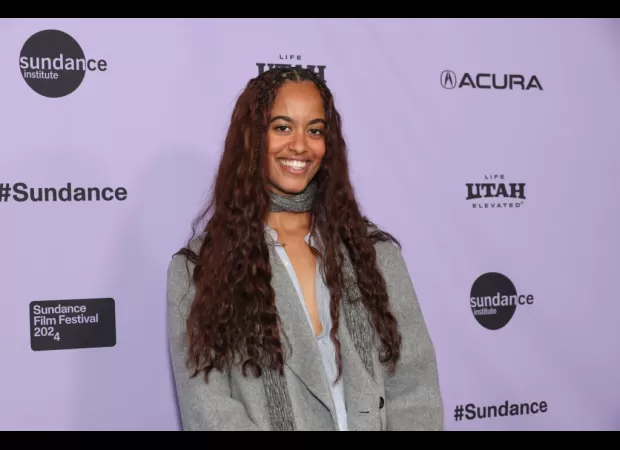 Malia Obama makes an appearance at Sundance Film Festival for her first short film, 'The Heart'.