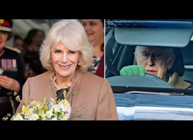 Queen Camilla warns King Charles to take it easy as he prepares for surgery, implying he works too hard.