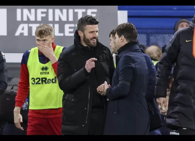 Carrick comments on tough Chelsea game after losing Carabao Cup match.