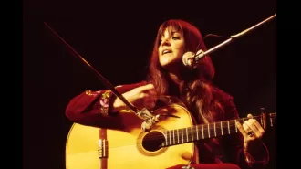 Folk singer Melanie, known for her hit song 