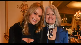 Amanda Holden shares strange bathroom superstition from her mom that could bring luck and cash.