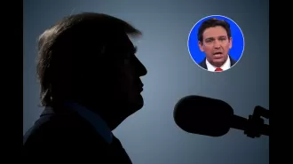 Desantis backs Trump after quitting campaign.