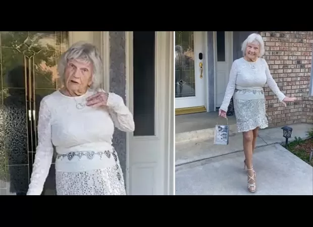 91-year-old shares style tips that make her look younger.