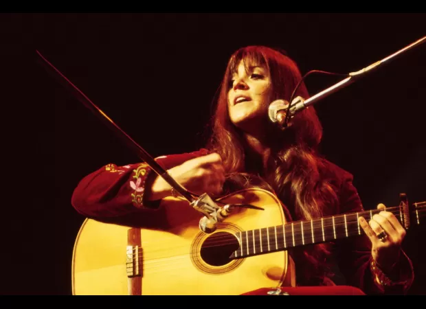 Folk singer Melanie, known for her hit song 