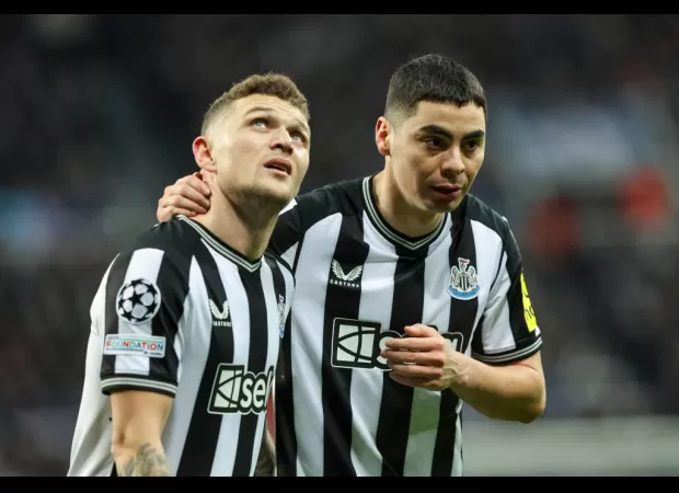 Eddie Howe discusses the potential of Kieran Trippier, Miguel Almiron, Joelinton, and Callum Wilson at Newcastle.