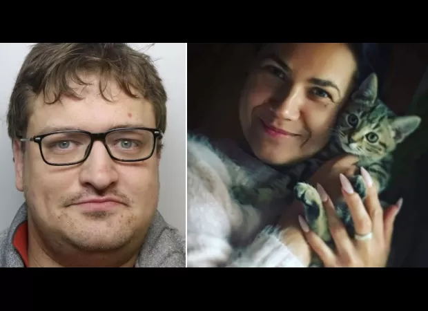 Man steals deceased wife's insurance money to fund romantic trips with new partner.