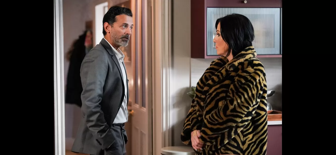 EastEnders character Nish reveals his controlling side to Kat as their relationship takes a dark turn.