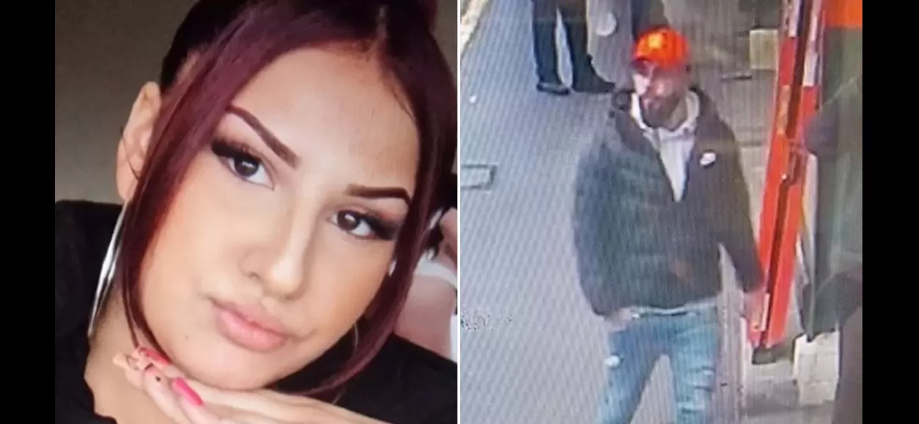 Search for 17-year-old girl who disappeared after being seen with a man, and boarded a train to the airport.
