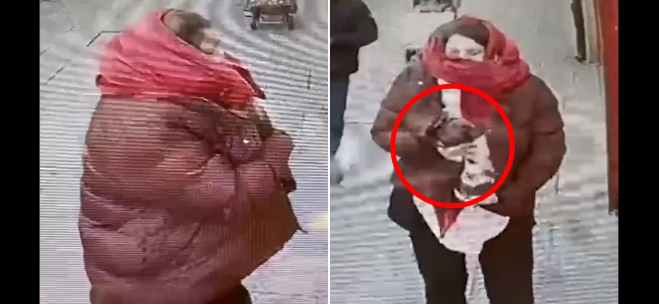 CCTV captures first footage of Victoria, daughter of Constance Marten, before her death.