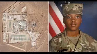 Two female American soldiers, aged 23 and 24, were killed in a drone attack in Jordan.