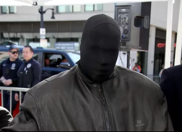 Kanye West gets angry and takes photographer's phone after being asked about Bianca Censori.