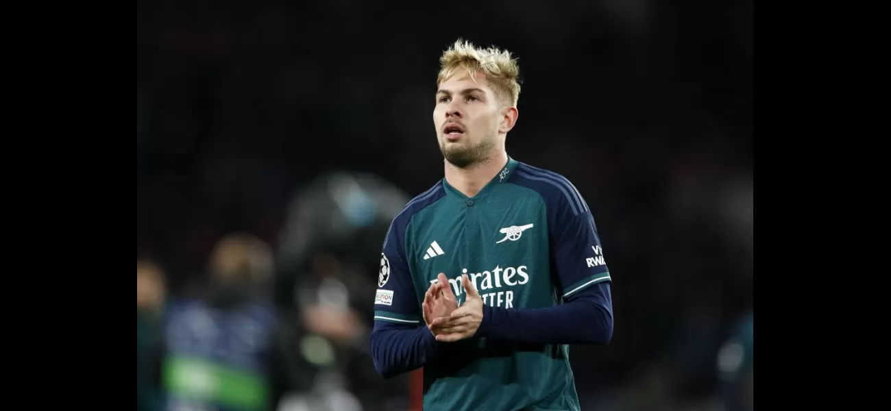 Arsenal manager Arteta discusses decision to give player Smith Rowe a rare starting opportunity against Nottingham Forest.