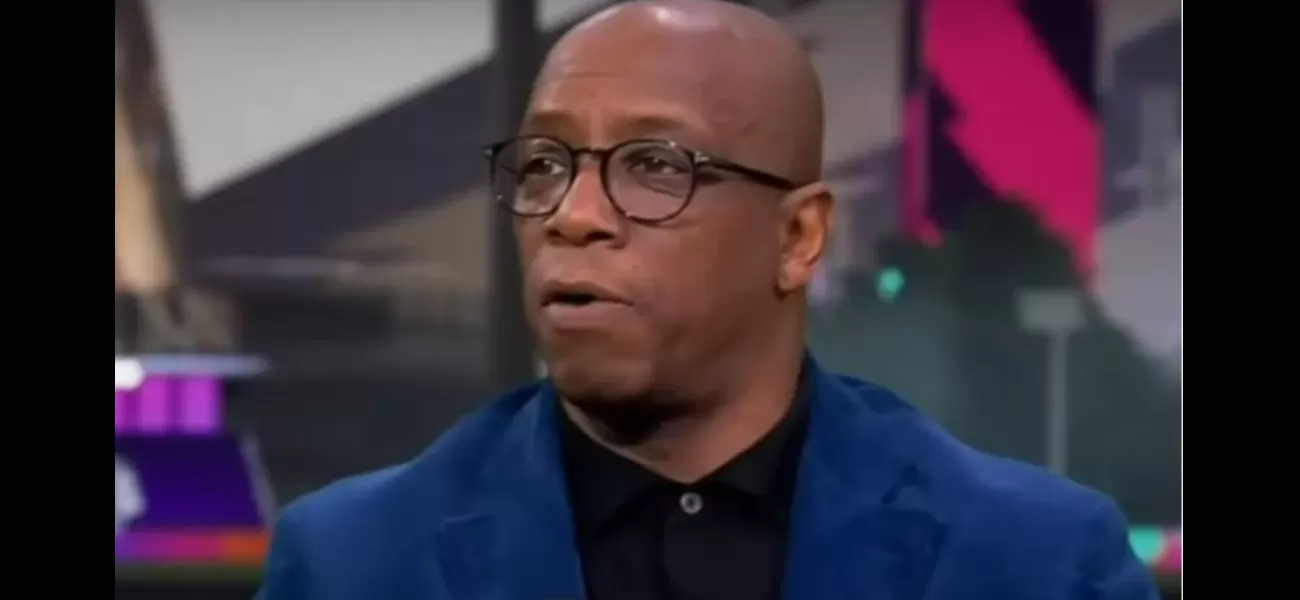 Ian Wright makes fun of Nottingham Forest supporters for singling out an Arsenal player.